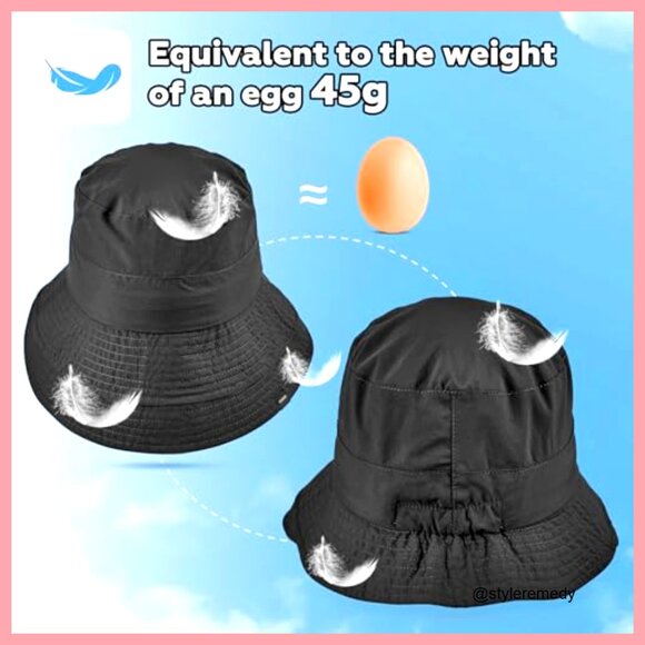 Lightweight Nylon Quick-Dry Packable Foldable Sun Hat for Hiking Outdoor main image 4